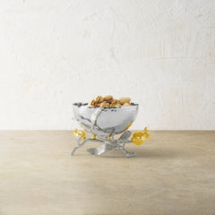 Pomegranate Silver & Gold Nut Bowl, Michael Aram - RSVP Style
