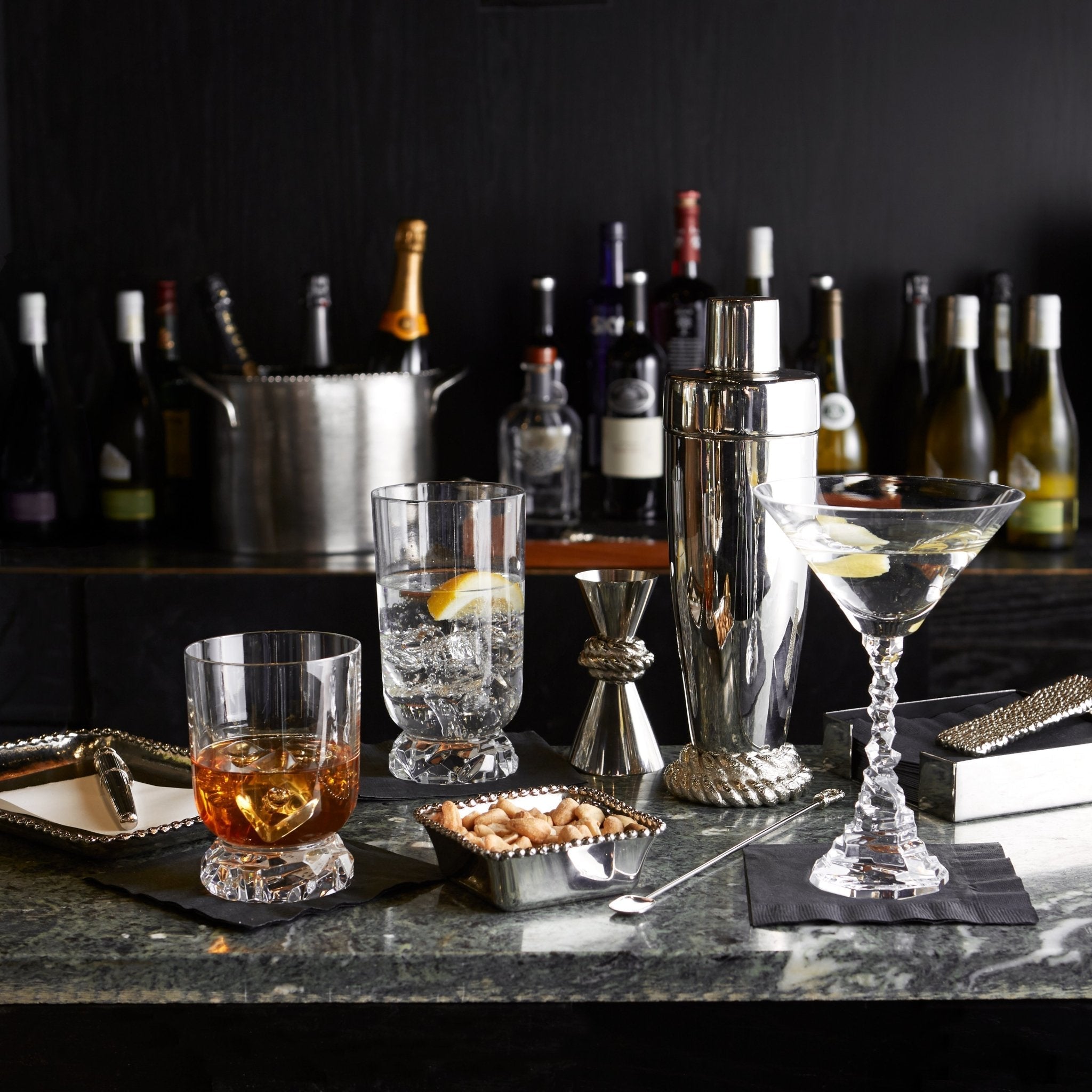 Rock Champagne Glass, Michael Aram - RSVP Style