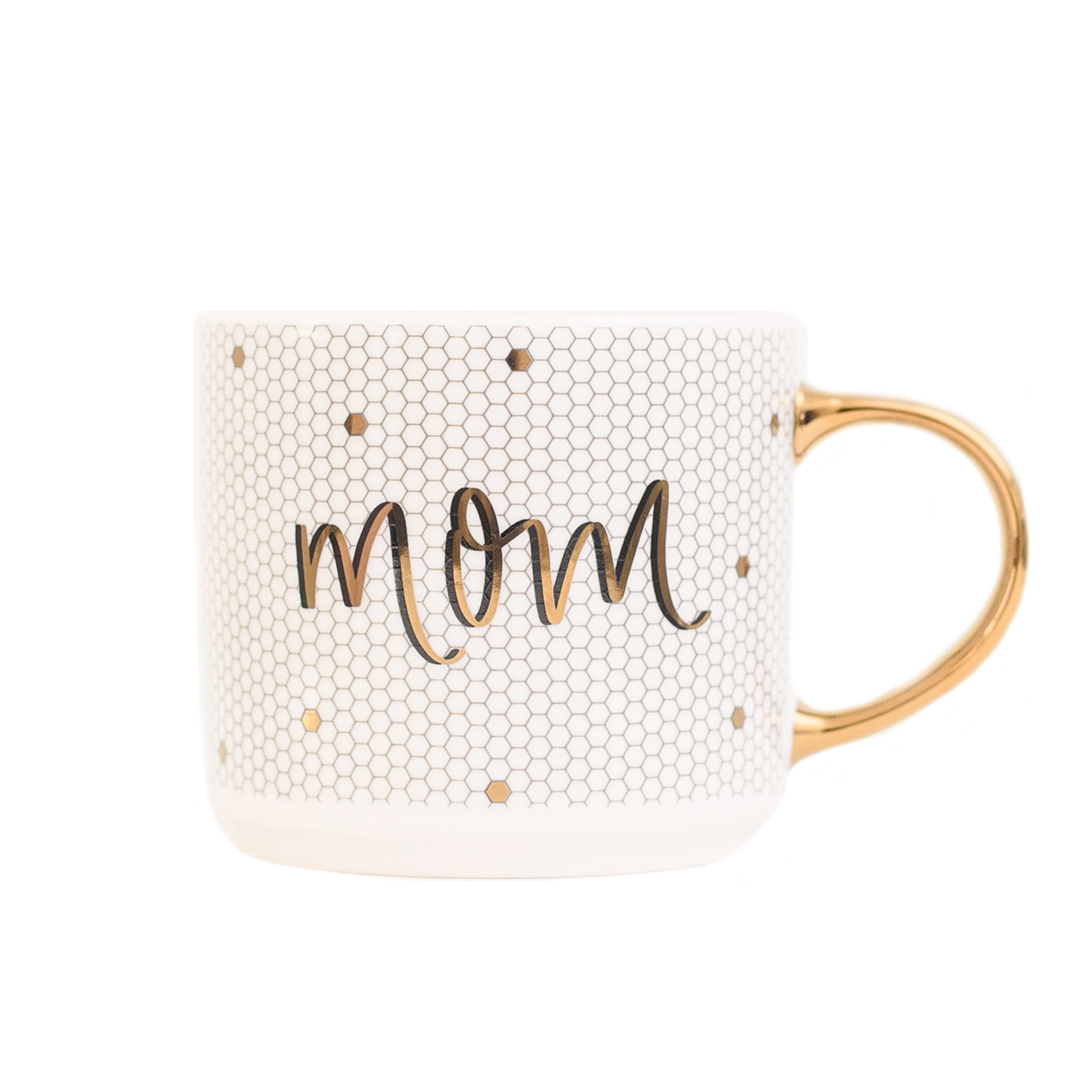 Mom Tile Coffee Mug, SWEET WATER DECOR - RSVP Style