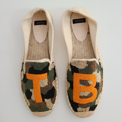 Monogram Beaded Espadrilles