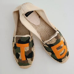 Monogram Beaded Espadrilles