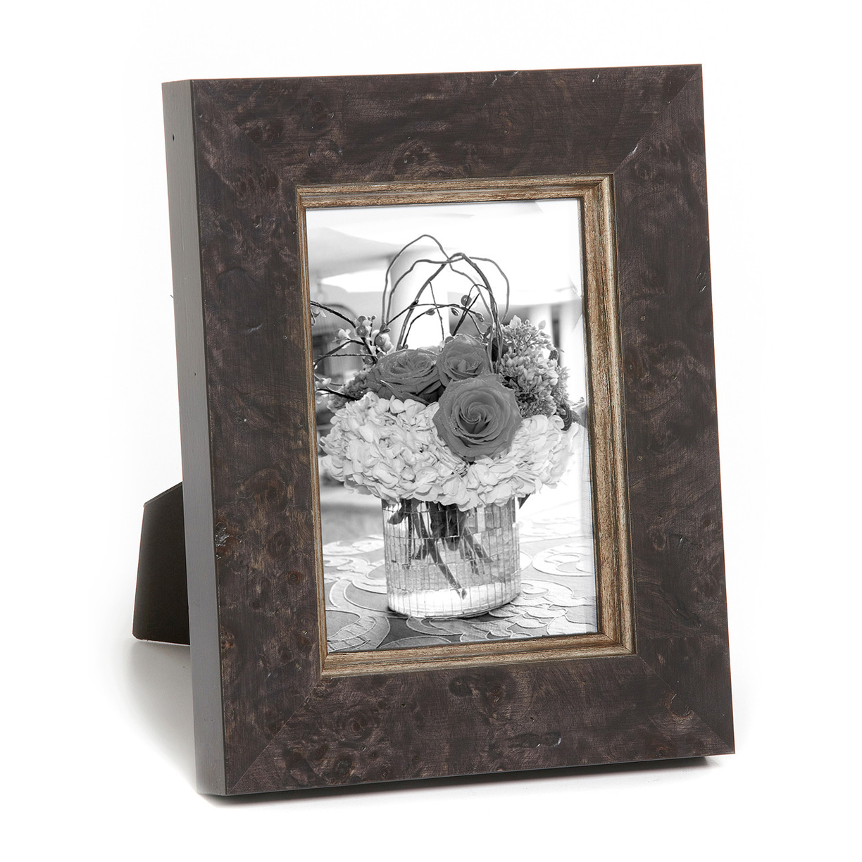 Monticello Charcoal Etched Silver Frame, Roma - RSVP Style