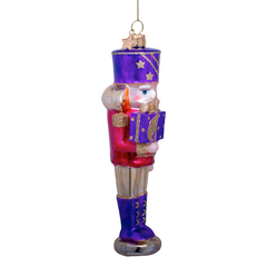 Nutcracker Ornament—Pink & Purple, VONDELS - RSVP Style