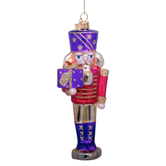Nutcracker Ornament—Pink & Purple, VONDELS - RSVP Style