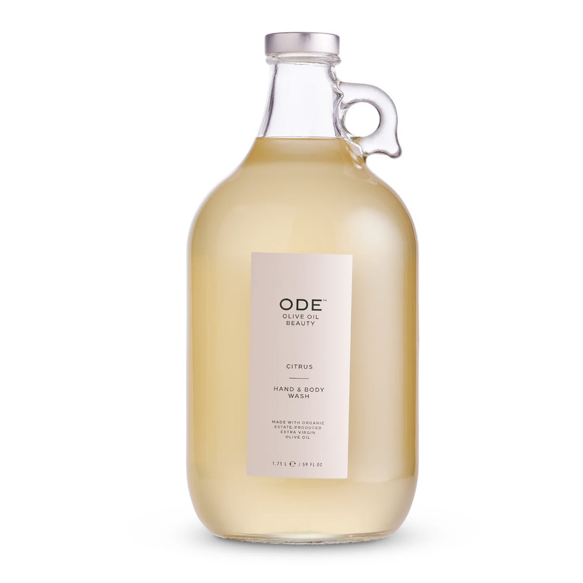 Ode Olive Oil Hand & Body Wash Growler with Pump