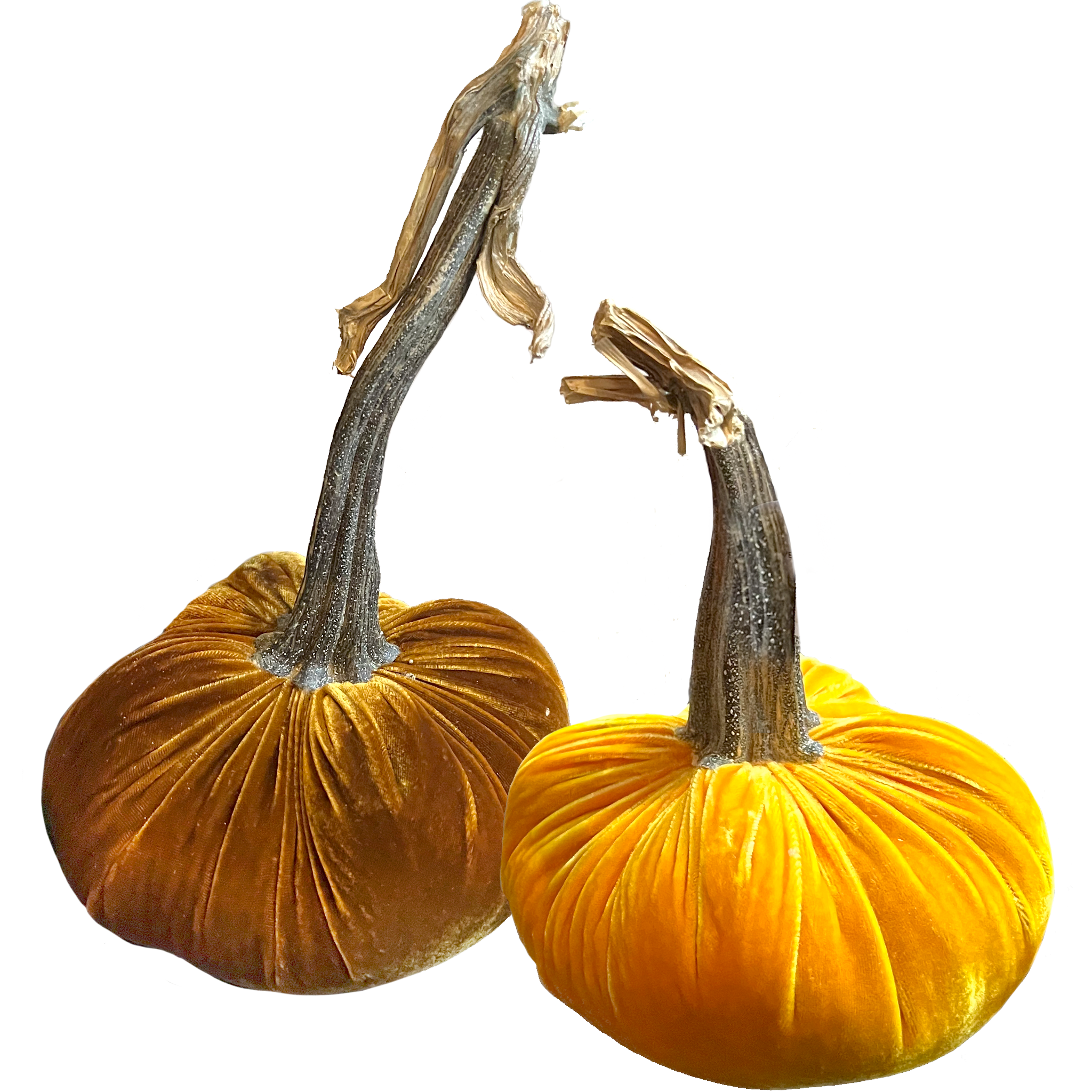 Classic Orange Velvet Pumpkin, RSVP Style - RSVP Style