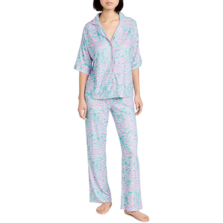 Leopard Dreams Pajama Lounge Set
