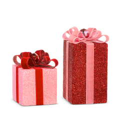 Red & Pink Packages Decor