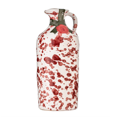Galantino Extra Virgin Olive Oil in Red Spots Ceramic, RSVP Style - RSVP Style