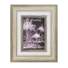 Messina Wide Silver Frame, Roma Moulding - RSVP Style