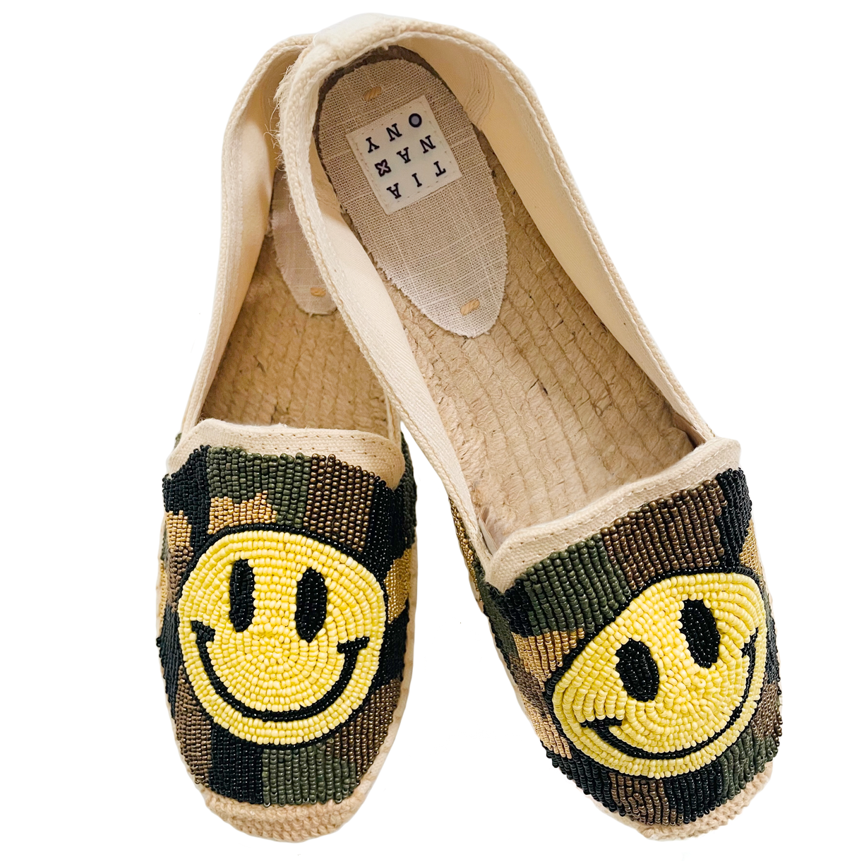 Smiley Beaded Espadrilles, RSVP Style - RSVP Style