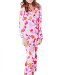 Sugar & Spice Silk Jammies Set