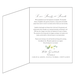 Peaceful Floral Sympathy Notecards, RSVP Style - RSVP Style