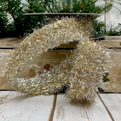 Metallic Tinsel Ribbon - Narrow