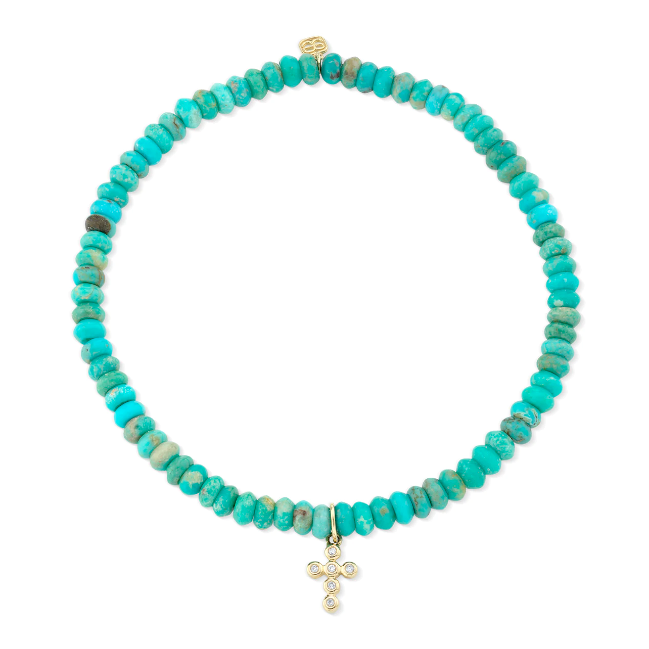 Cross Turquoise Bracelet, Sydney Evan - RSVP Style