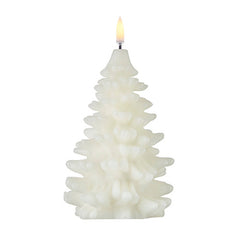 Uyuni White Christmas Tree Candle