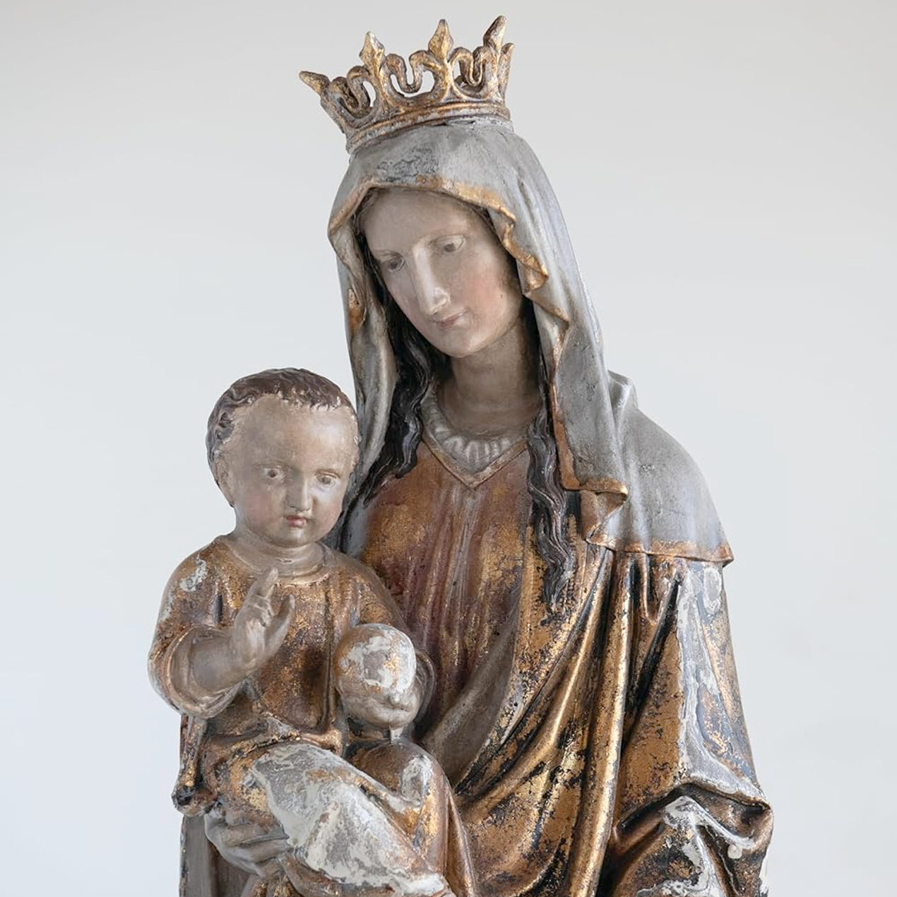 Virgin Mary and Child Sculpture, RSVP Style - RSVP Style