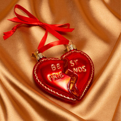 Best Friends Heart Ornament, VONDELS - RSVP Style