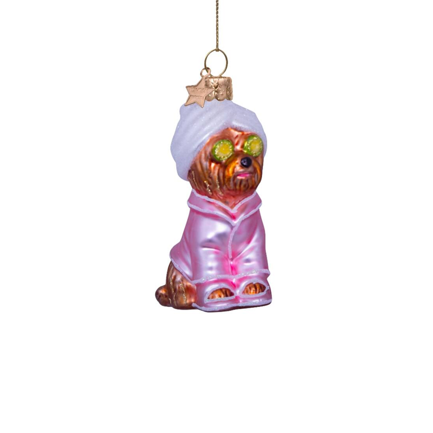 Self Care Dog Ornament, VONDELS - RSVP Style