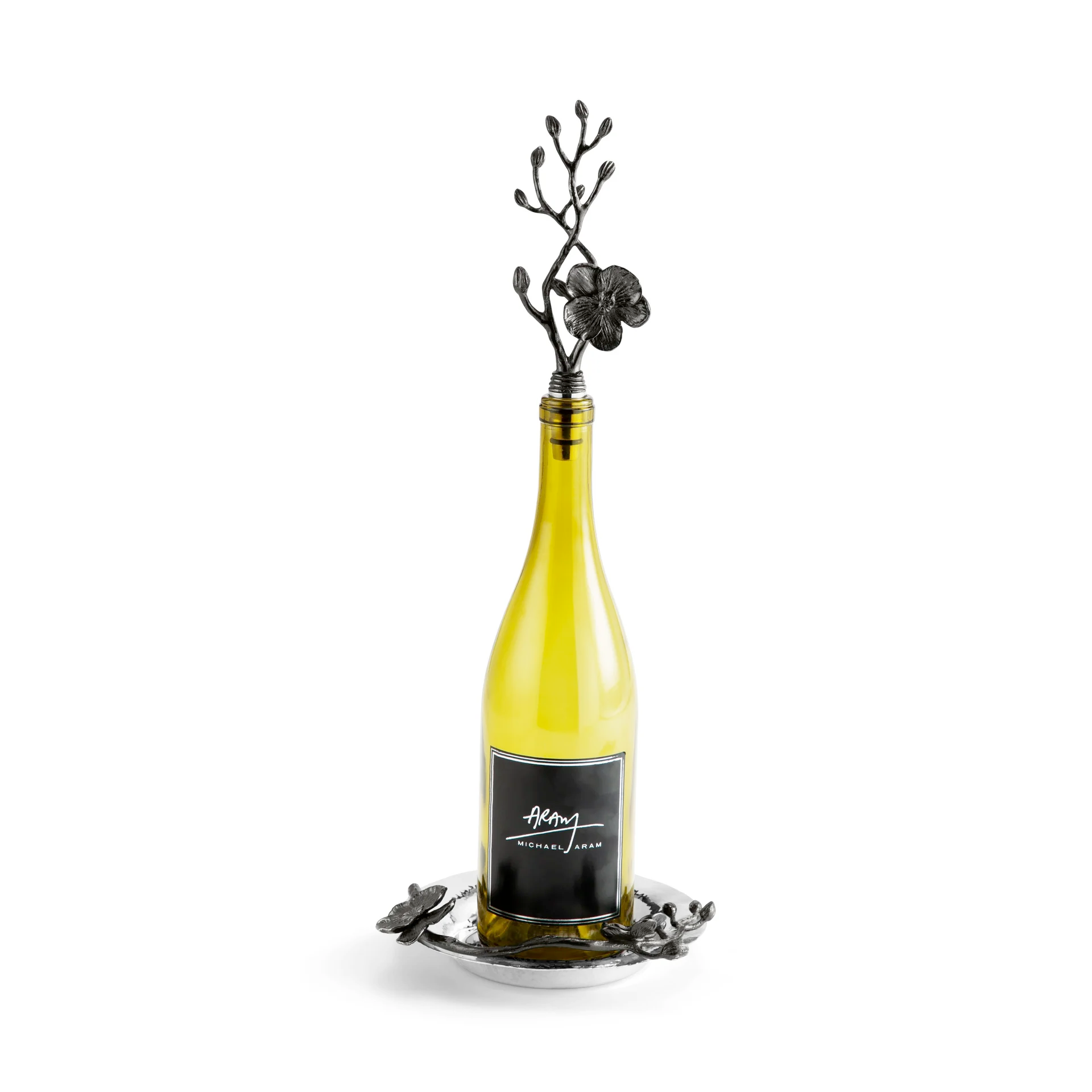 Black Orchid Wine Coaster, MICHAEL ARAM - RSVP Style