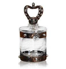 Crown Glass Canister  |  Extra-Large - RSVP Style