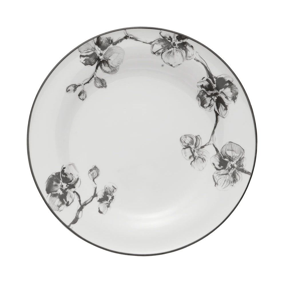 Black Orchid Dinner Plate - RSVP Style
