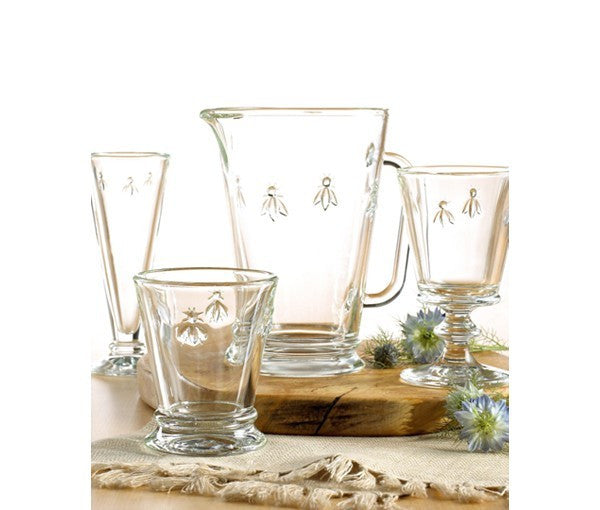 Napoleonic Bee Glass Water Glass - RSVP Style