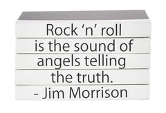 Quotation Stacking Books- Jim Morrison - RSVP Style
