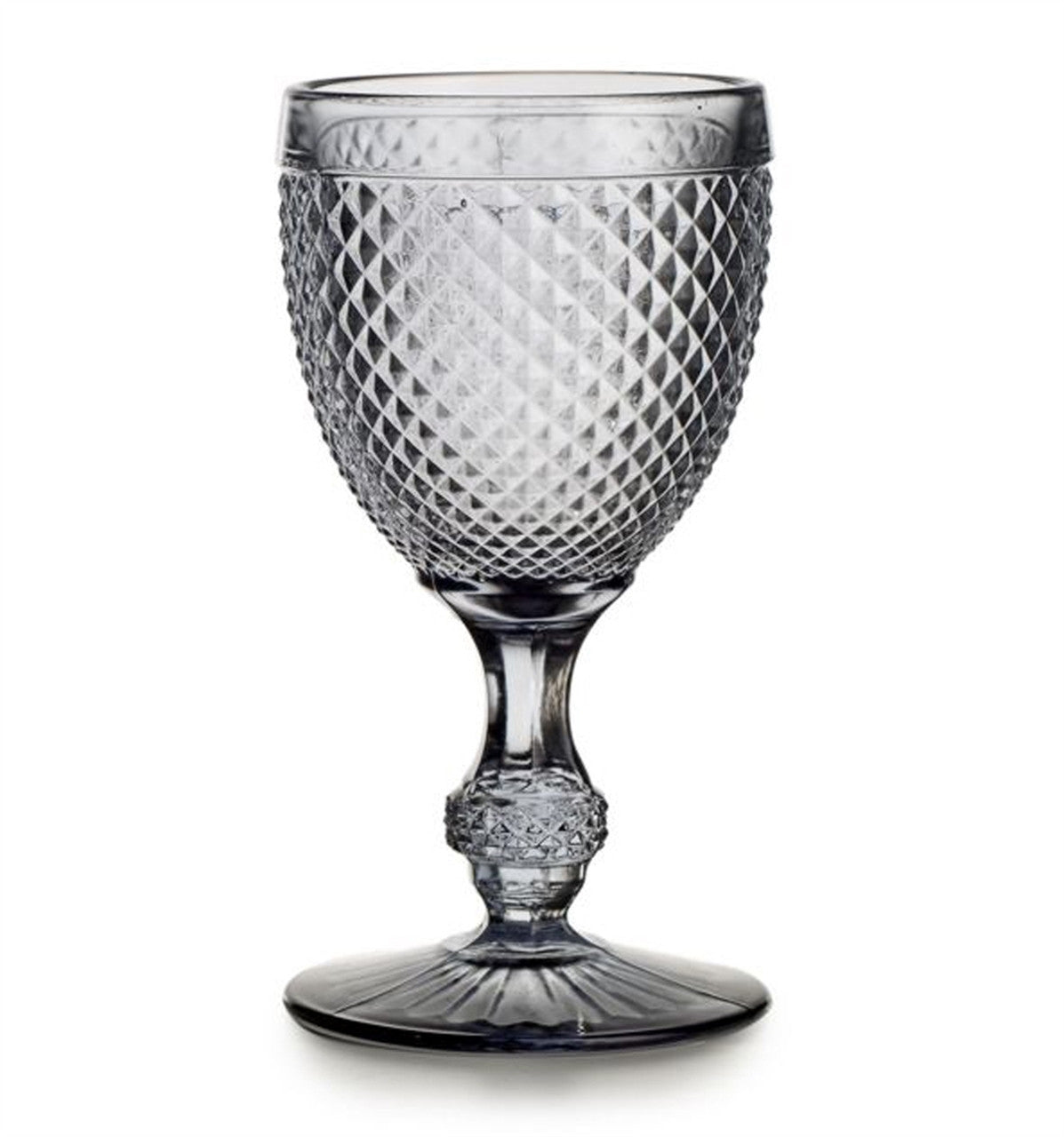 Bicos Grey Water Goblet - RSVP Style