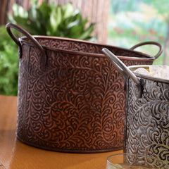 Copper Vine Ice Bucket - RSVP Style