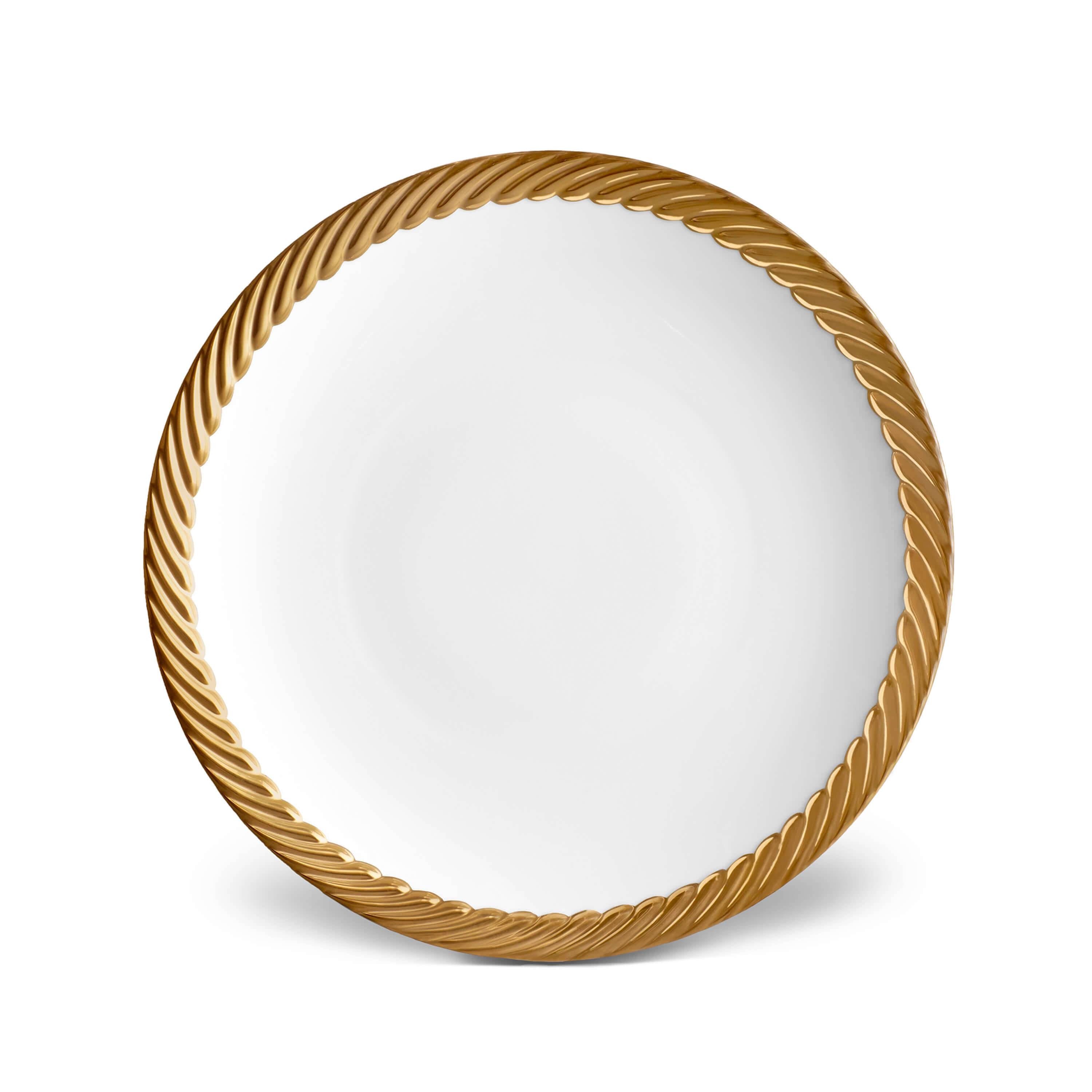 Corde Gold Dinner Plate - RSVP Style