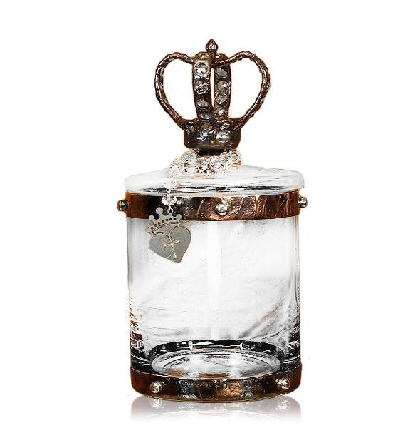 Crown Glass Canister  |  Extra-Large - RSVP Style