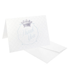 Crown Thank You Stationery - RSVP Style