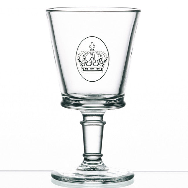 French Crown Wine Glass - RSVP Style