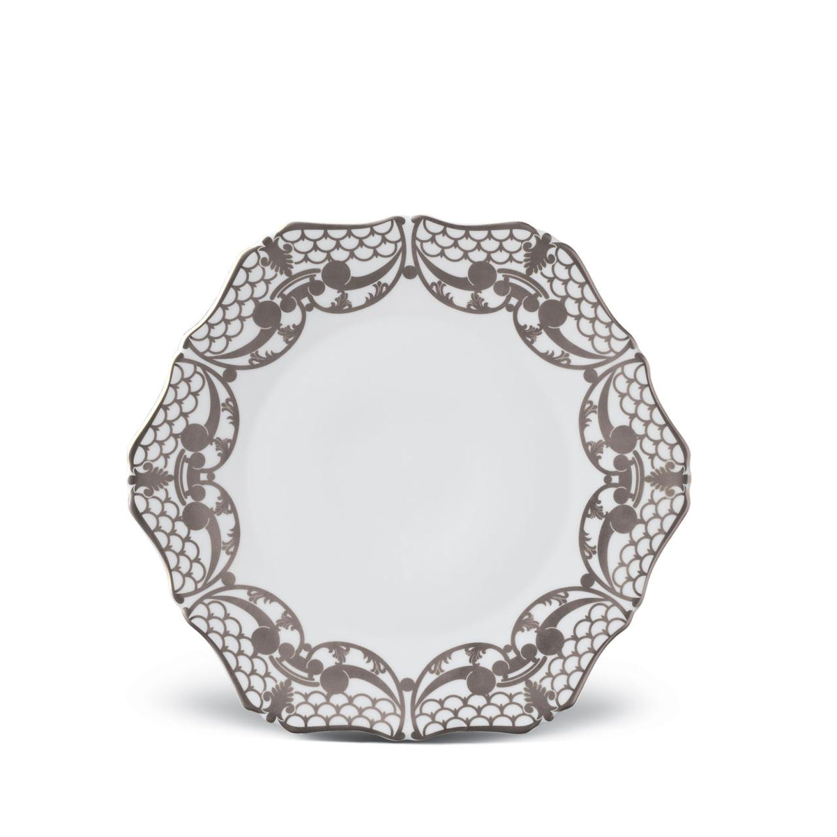 Alencon Silver Dessert Plate - RSVP Style