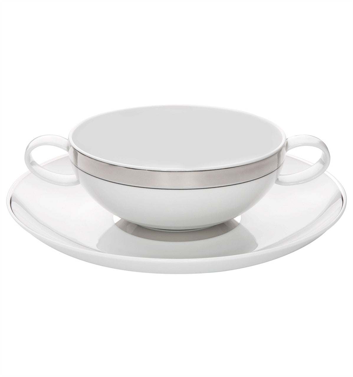 Domo Platina Consomme Cup & Saucer - RSVP Style