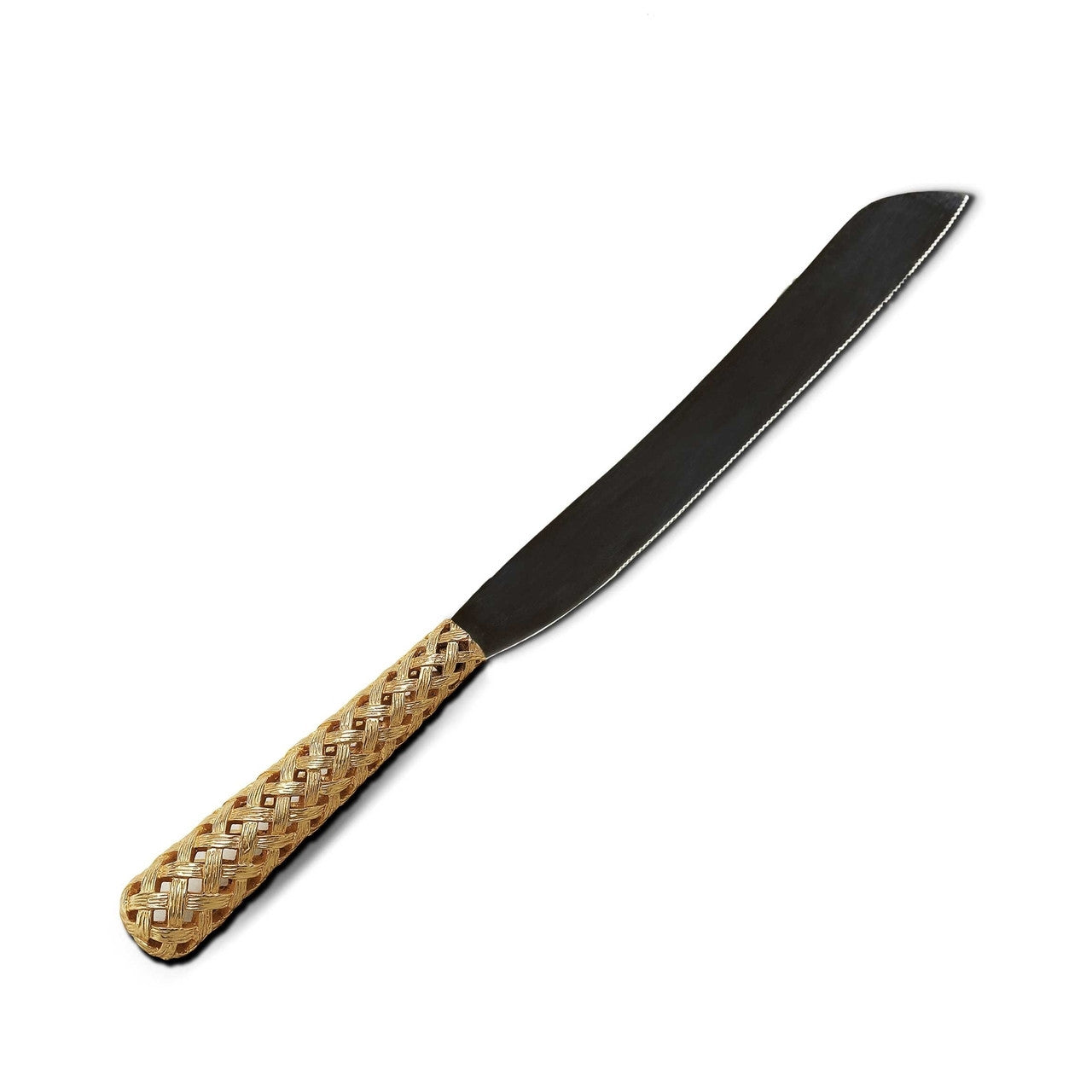 L'Objet Hollow Braid Bread Knife - RSVP Style