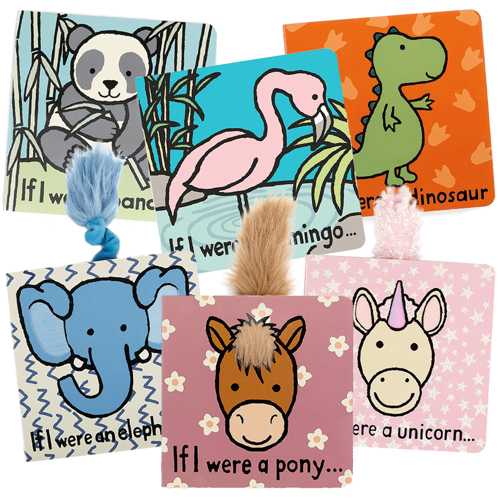If I Were...Touch & Feel Animal Book, Jellycat - RSVP Style