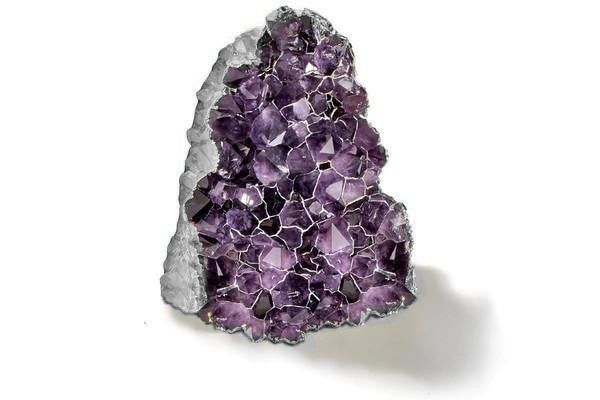 Gilded Amethyst Decorative Piece - RSVP Style