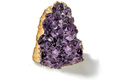 Gilded Amethyst Decorative Piece - RSVP Style
