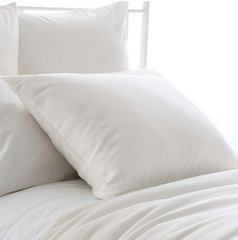 Silken Solid Pillow Sham • Ivory - RSVP Style
