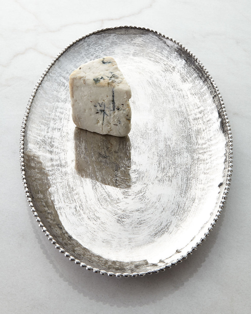 Molten Frost Oval Platter - RSVP Style