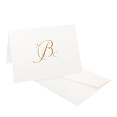 Simple Monogram Stationery - RSVP Style