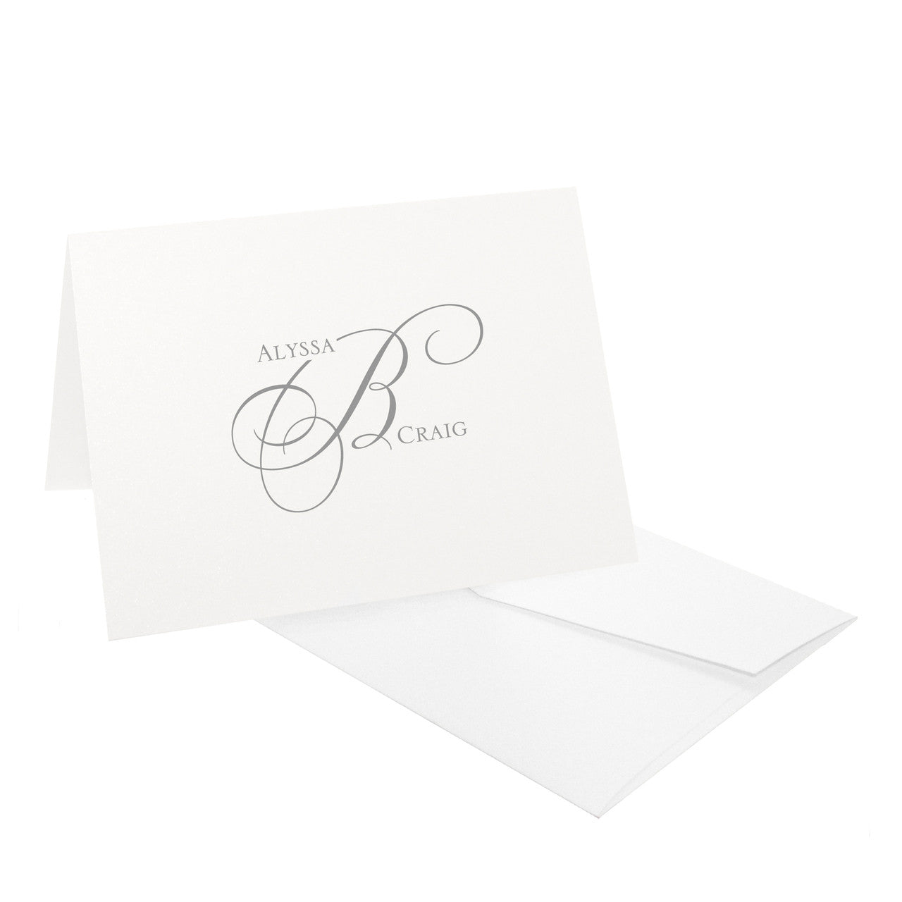 First Names Monogram Stationery - RSVP Style