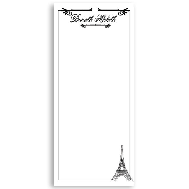 Customized Notepad Gift Set Parisian - RSVP Style