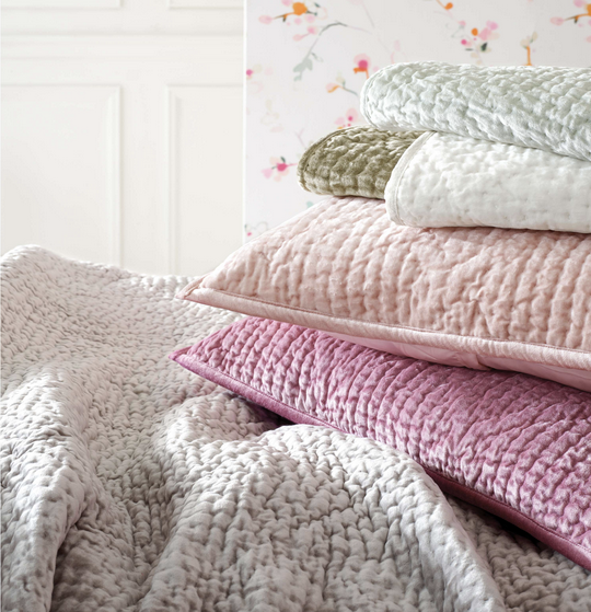 Parisienne Velvet Quilted Sham • Topaz - RSVP Style