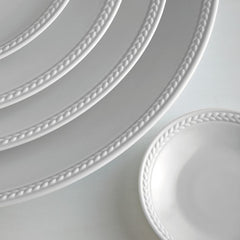 Soie Tressée White Serving Bowl - RSVP Style