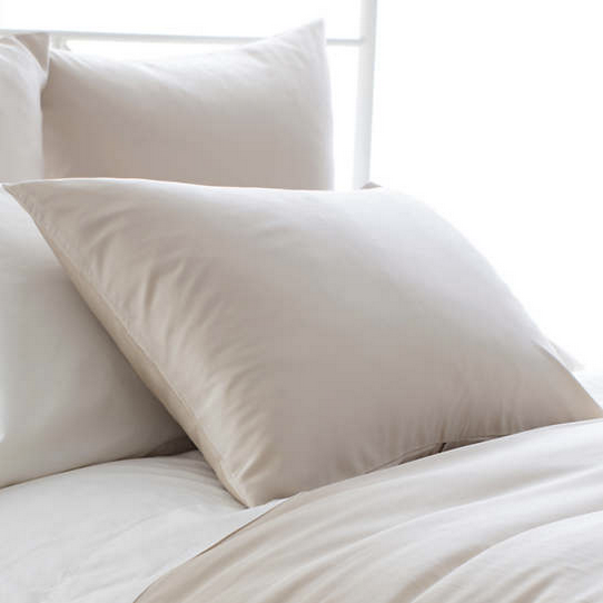 Silken Solid Pillow Sham • Sand - RSVP Style