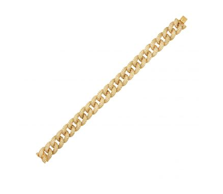 Gold & Diamond Diamond Link Bracelet - RSVP Style