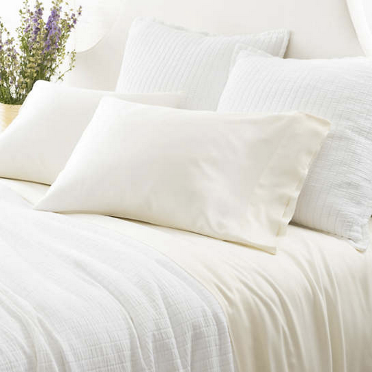 Silken Solid Sheet Set • Ivory - RSVP Style